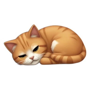 Gato durmiendo arriba de una chica sticker