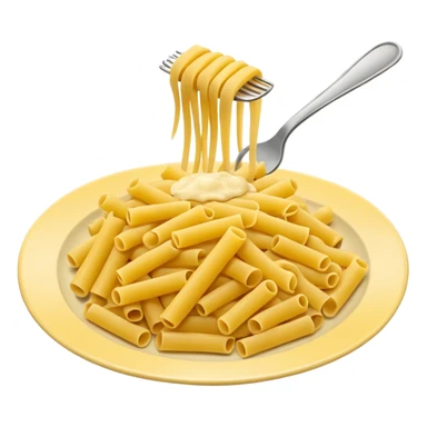 Food pasta coquillette  sticker