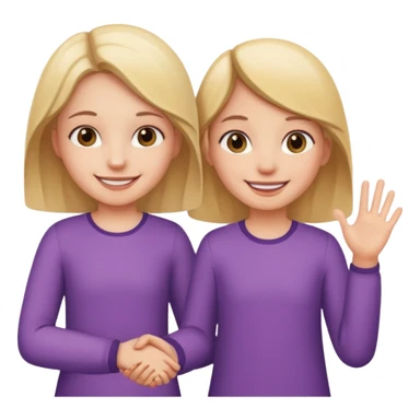 بنت و بنت خالتي sticker