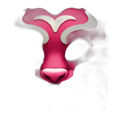 ruby tiger Japanese mask sticker