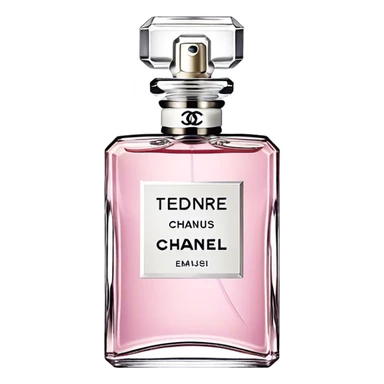 Chanel eau tendre sticker