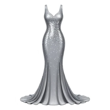 sparkly long body dress sticker