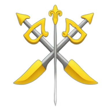 Emblem of Ukraine he's like a trident  sticker