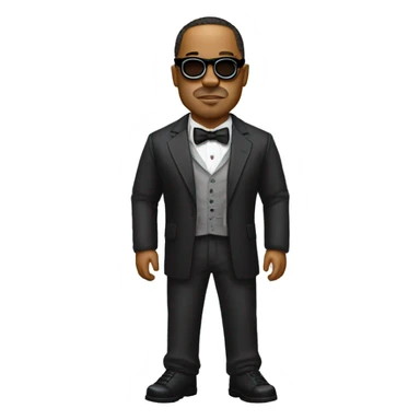 The rapper freeze corleone, Rimless glasses, full body sticker