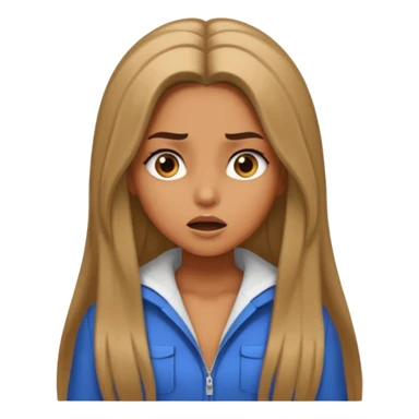 pretty long hair girl middle parted, amazed, good clothes, tanned, baddie, RELLY PREETY, BADDIE, DRESSED AS A BADDIE, REALLY LONG, MIDLE PARTEDLIGHT BROWN HAIR sticker