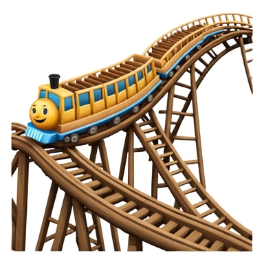 Montaña rusa sticker