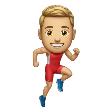 triathlete finisher sticker