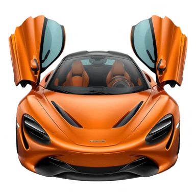 McLaren 720S best view  sticker
