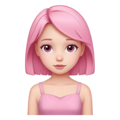 An cute Ästhetik pink clean girl sticker