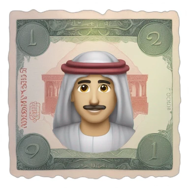 bahrain dinar currency sticker