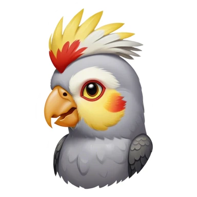 cockatiel bird sticker
