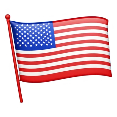 America in Distress upside down flag emoji sticker