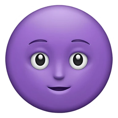 Rond violet normal sticker