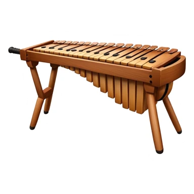 Guatemalan marimba instrument sticker