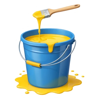 color bucket from photoshop sticker