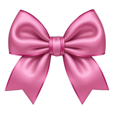 Pink Bow hair accessories  sticker