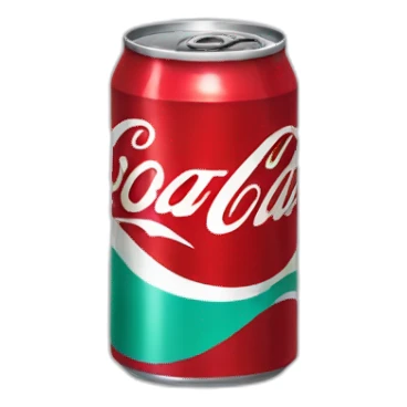 A can of Coke sticker