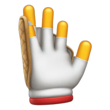 mario glove pointing cursor sticker