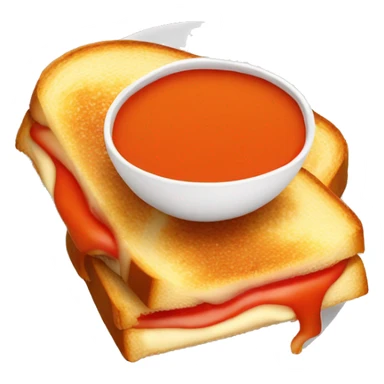 Grilled Cheese with Tomato Soup sticker