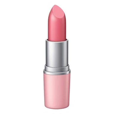 lipstick print from a kiss in soft pink, pastel light sticker
