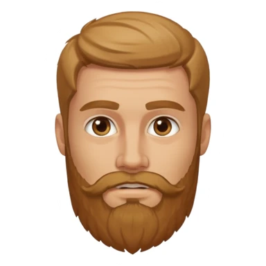 white ancient greek young man with beard sticker