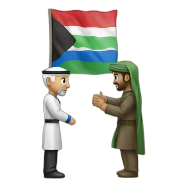 Palestine vs Israel   sticker