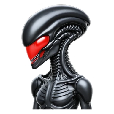 xenomorph alien from the alien movie sticker