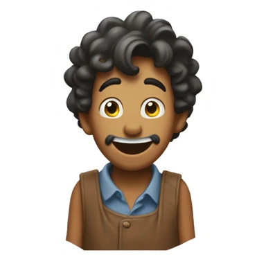 happy chappy goofy emoji sticker