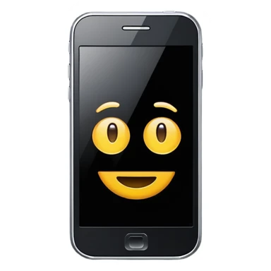 Generate a realistic emoji of an phone using artificial intelligence sticker