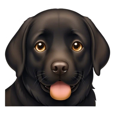Black labrador plemene  sticker