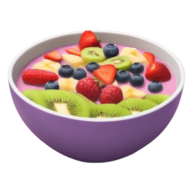Smoothie Bowl with Fruits sticker