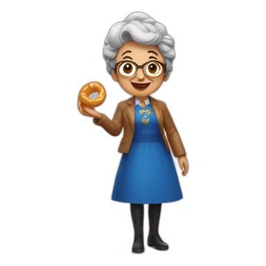 auntie annes sticker