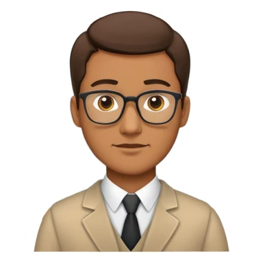 male teacher sticker