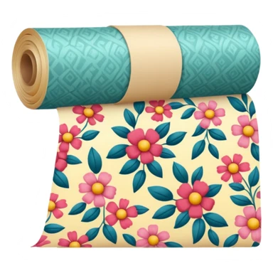 A roll of wallpaper  sticker
