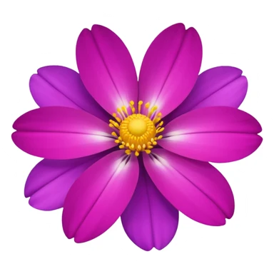 alpine flower sticker
