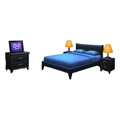 1980s black lighting sticker