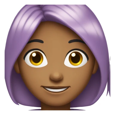 Gay Girl smiling sticker