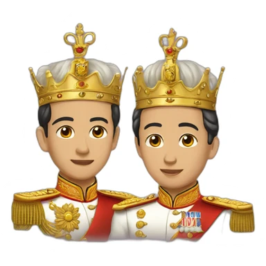 King rama vi and v sticker