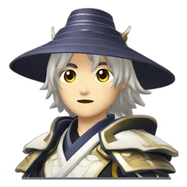 raiden-shogun-from-genshin-impact sticker