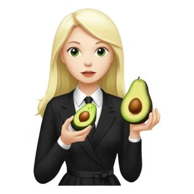 femme blanche et blonde habillée avec une robe noire longue et une cravate blanche des avocats en France sticker