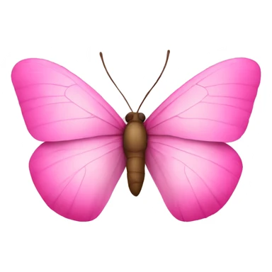 borboleta rosa sticker