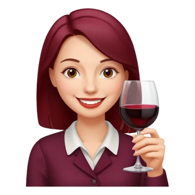 naga polska kobieta z winom sticker