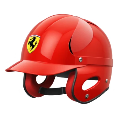 ferrari helmet sticker