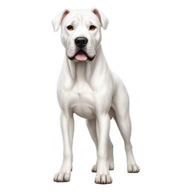 Dogo Argentino Dog Breed Full Body sticker