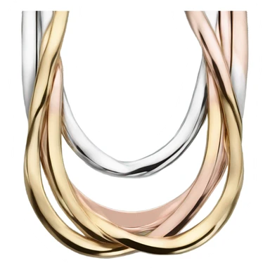 cartier trinity collar  sticker