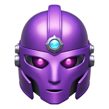 glitter purple Astral Helmet sticker