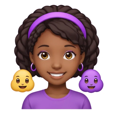 TWITCH EMOTES KAWAII BLACK GIRL sticker