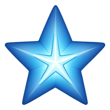 blue star sticker