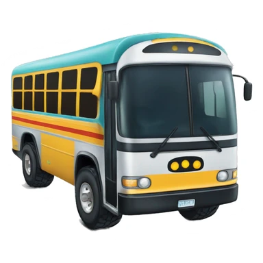 bus tunning Monster truck sticker