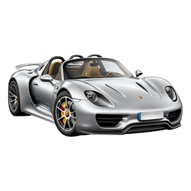 porshe 918 spyder sticker